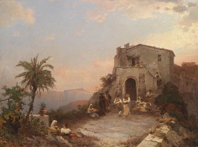 Sommerfest in Italien von Franz Richard Unterberger